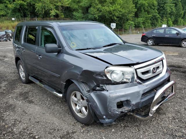HONDA PILOT EX 2011 with VIN 5FNYF4H49BB102627 - Photo from auction