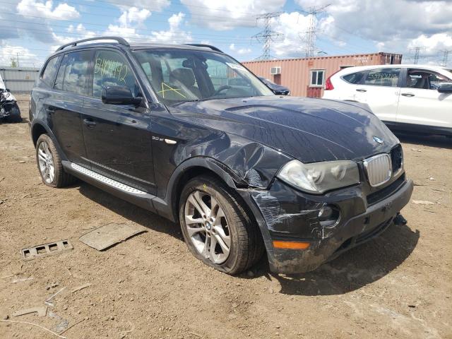 BMW X3 3.0SI 2008 with VIN WBXPC93488WJ11206 - Photo from auction