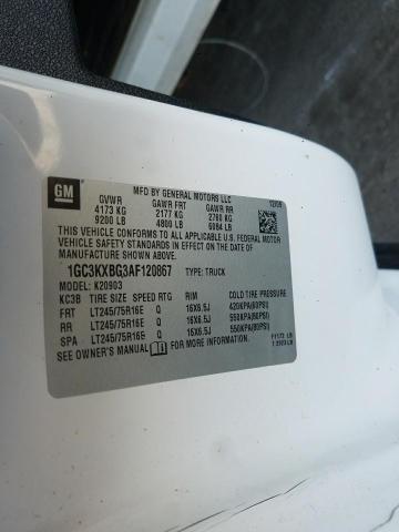 Photo 10 from auction – 2010 CHEVROLET SILVERADO with VIN 1GC3KXBG3AF120867