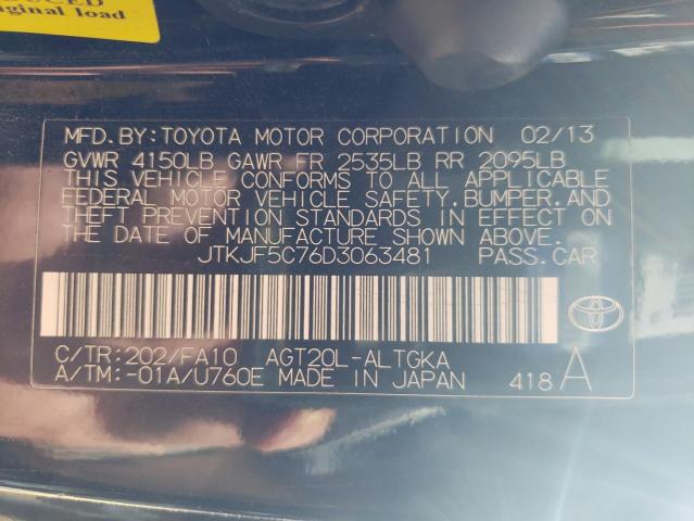 Фото 10 с аукциона – 2013 TOYOTA SCION с VIN JTKJF5C76D3063481