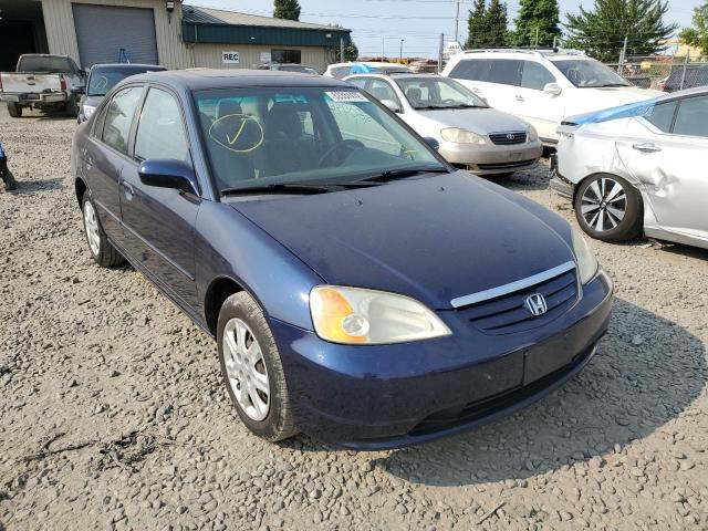 Photo 1 from auction – 2003 HONDA CIVIC EX with VIN 2HGES26823H542761