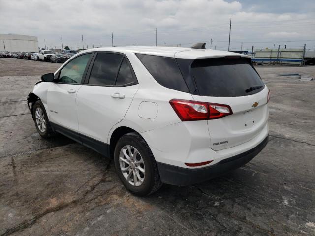 Photo 3 from auction – 2020 CHEVROLET EQUINOX LS with VIN 3GNAXHEV4LS614511