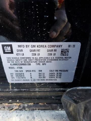 Photo 10 from auction – 2021 BUICK ENCORE GX with VIN KL4MMDS26MB051289