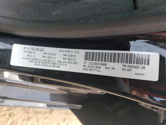 Photo 10 from auction – 2015 CHRYSLER 200 LIMITE with VIN 1C3CCCAB3FN708068