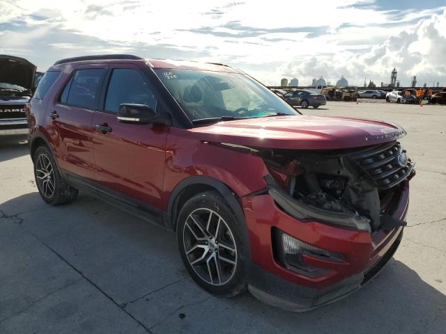 FORD EXPLORER S 2016 with VIN 1FM5K8GTXGGB09299 - Photo from auction