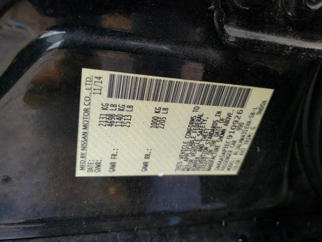 Photo 10 from auction – 2014 NISSAN MAXIMA S with VIN 1N4AA5AP3EC910926