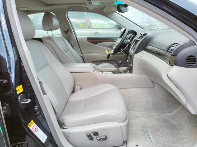 Photo 5 from auction – 2007 LEXUS LS 460 with VIN JTHBL46F175049206