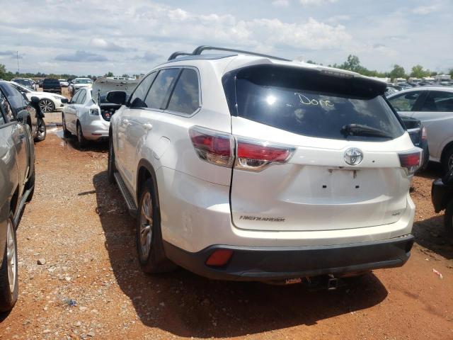 Photo 3 from auction – 2015 TOYOTA HIGHLANDER with VIN 5TDKKRFH0FS101811