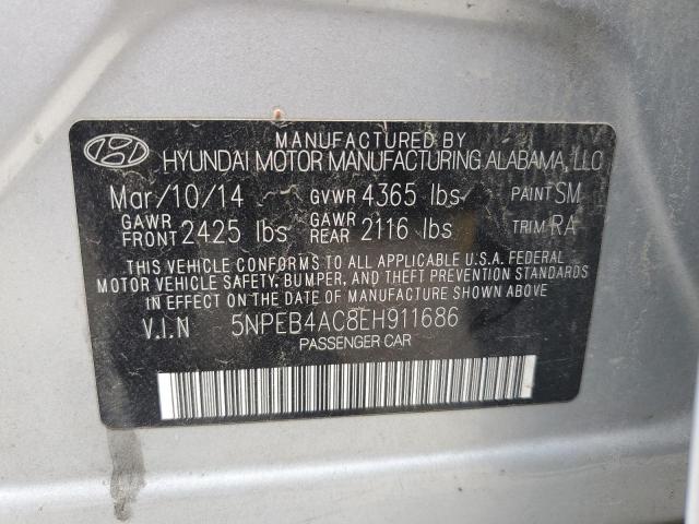 Photo 10 from auction – 2014 HYUNDAI SONATA GLS with VIN 5NPEB4AC8EH911686