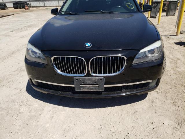 Photo 9 from auction – 2010 BMW 750 LI with VIN WBAKB8C59ACY63272