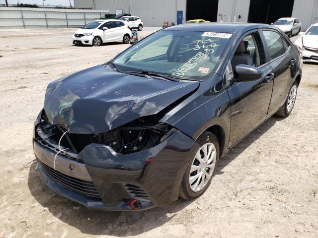Photo 2 from auction – 2015 TOYOTA COROLLA L with VIN 2T1BURHE3FC310692