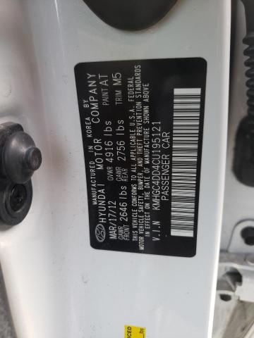 Photo 10 from auction – 2012 HYUNDAI GENESIS 3. with VIN KMHGC4DD4CU195121