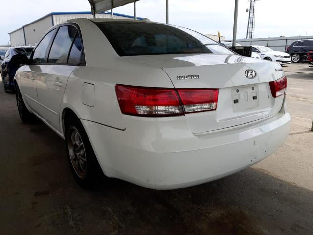 Photo 3 from auction – 2008 HYUNDAI SONATA with VIN 5NPET46C58H386578