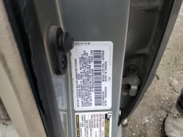 Photo 10 from auction – 2004 TOYOTA COROLLA CE with VIN 2T1BR32E64C304308