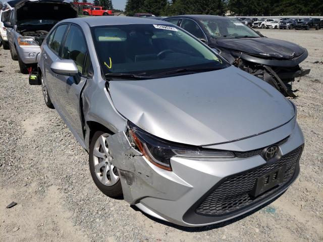 TOYOTA COROLLA LE 2020 with VIN JTDEPRAE4LJ027250 - Photo from auction