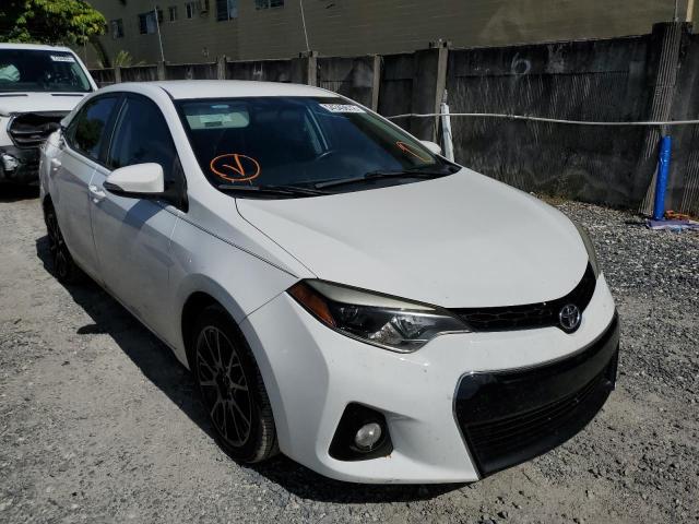 TOYOTA COROLLA L 2016 with VIN 2T1BURHE1GC481605 - Photo from auction