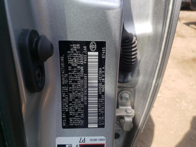 Photo 10 from auction – 2017 TOYOTA CAMRY LE with VIN 4T1BF1FK7HU695681