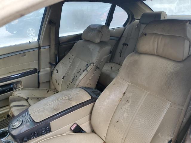 Photo 9 from auction – 2007 BMW 750 with VIN WBAHN83547DT73049