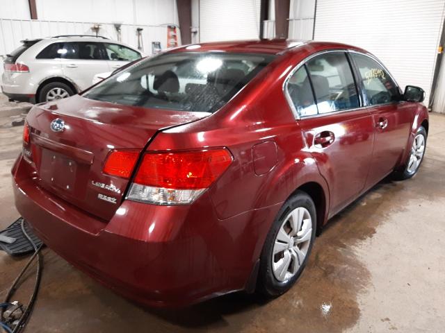 Photo 4 from auction – 2011 SUBARU LEGACY 2.5 with VIN 4S3BMBA60B3251324