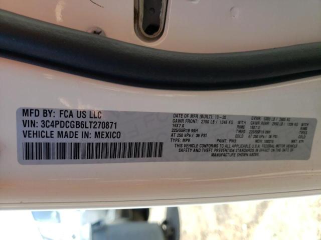 Photo 10 from auction – 2020 DODGE JOURNEY CR with VIN 3C4PDCGB6LT270871