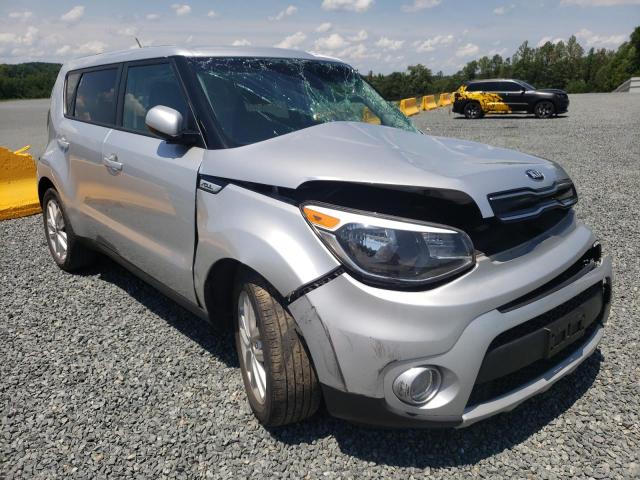 KIA SOUL + 2019 with VIN KNDJP3A50K7675353 - Photo from auction