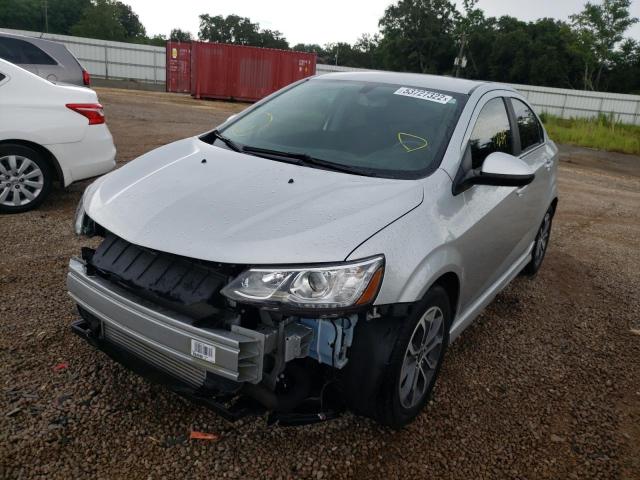 Photo 2 from auction – 2020 CHEVROLET SONIC LT with VIN 1G1JD5SB1L4103177