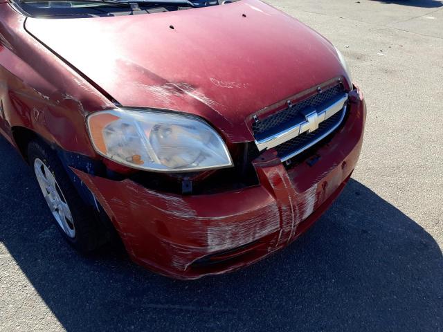 Photo 9 from auction – 2009 CHEVROLET AVEO LS with VIN KL1TD56E59B634706