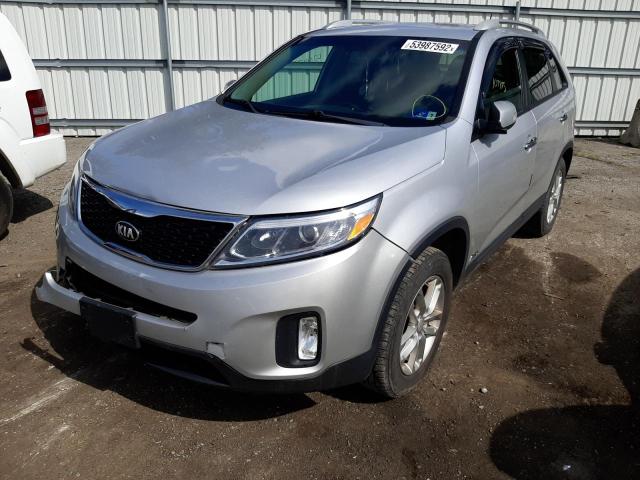 Photo 2 from auction – 2015 KIA SORENTO LX with VIN 5XYKTCA62FG586627