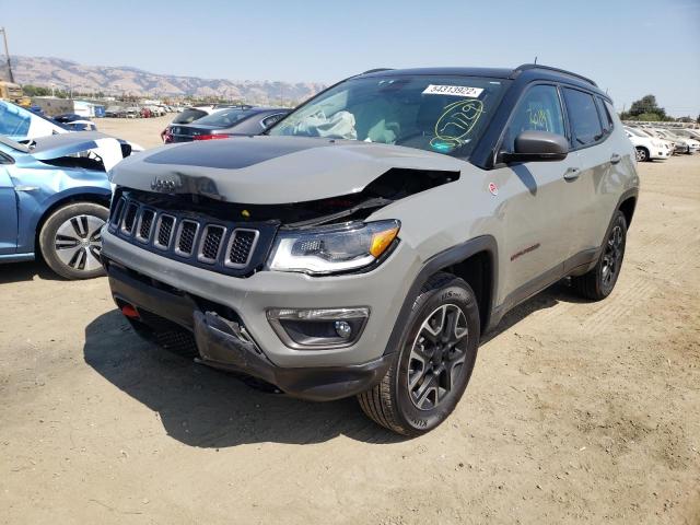 Photo 2 from auction – 2019 JEEP COMPASS TR with VIN 3C4NJDDB6KT713951