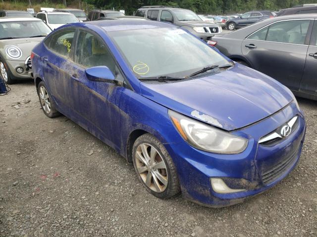 HYUNDAI ACCENT GLS 2012 with VIN KMHCU4AE1CU130476 - Photo from auction