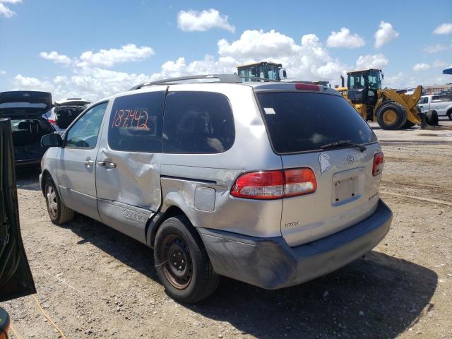 Photo 3 from auction – 2002 TOYOTA SIENNA CE with VIN 4T3ZF19CX2U502828