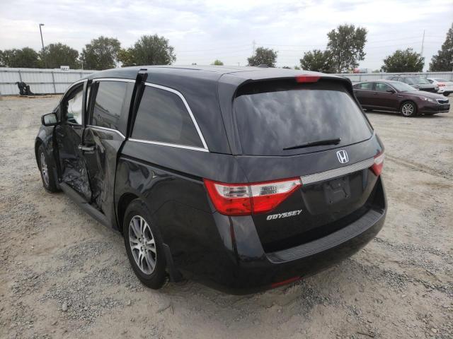 Photo 3 from auction – 2013 HONDA ODYSSEY EX with VIN 5FNRL5H61DB014579