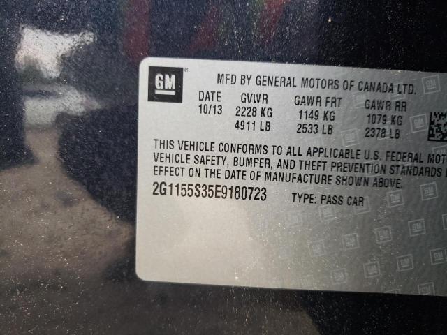 Photo 10 from auction – 2014 CHEVROLET IMPALA LTZ with VIN 2G1155S35E9180723