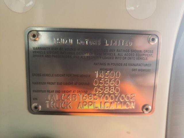Photo 10 from auction – 2005 ISUZU NPR with VIN JALC4B16857007002