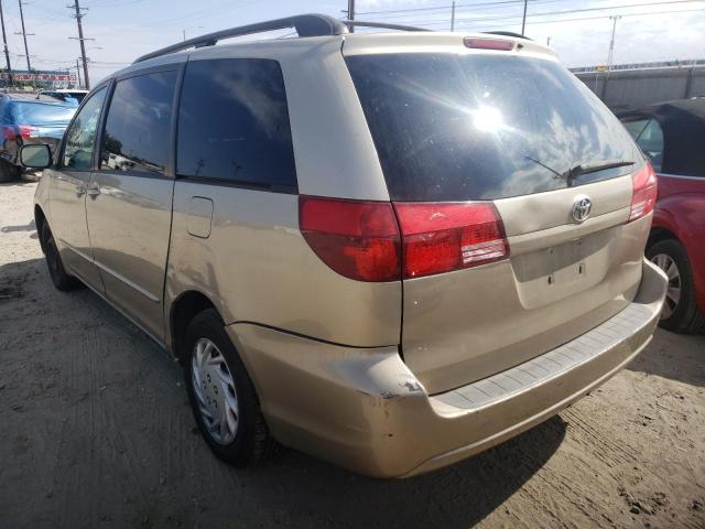 Photo 3 from auction – 2004 TOYOTA SIENNA CE with VIN 5TDZA23C24S138437