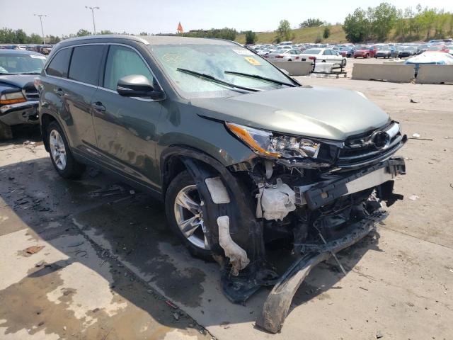 TOYOTA HIGHLANDER 2016 with VIN 5TDDKRFH3GS258288 - Photo from auction