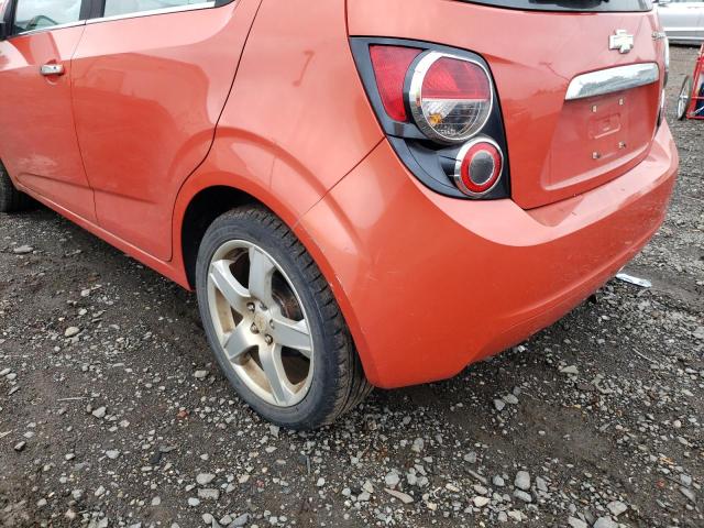 Photo 9 from auction – 2012 CHEVROLET SONIC LTZ with VIN 1G1JF6SH6C4110131