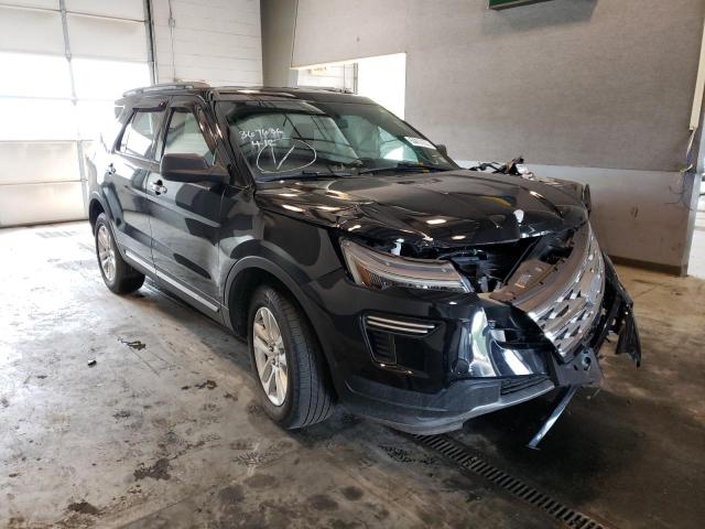 FORD EXPLORER X 2018 with VIN 1FM5K8D80JGB85752 - Photo from auction