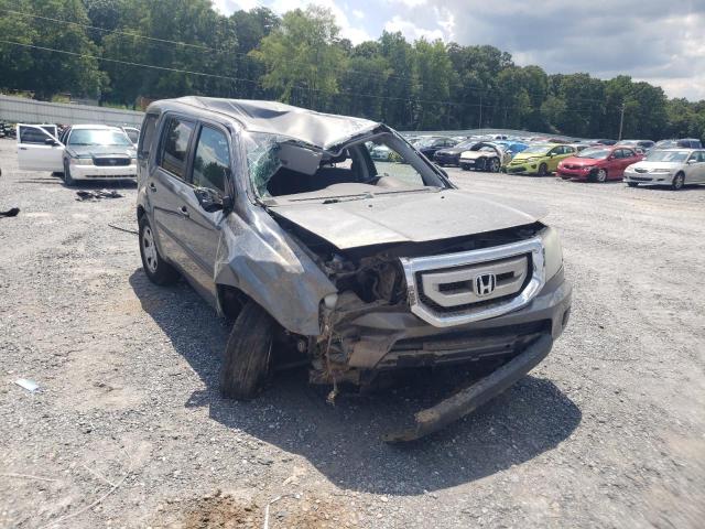 HONDA PILOT LX 2011 with VIN 5FNYF4H28BB101497 - Photo from auction