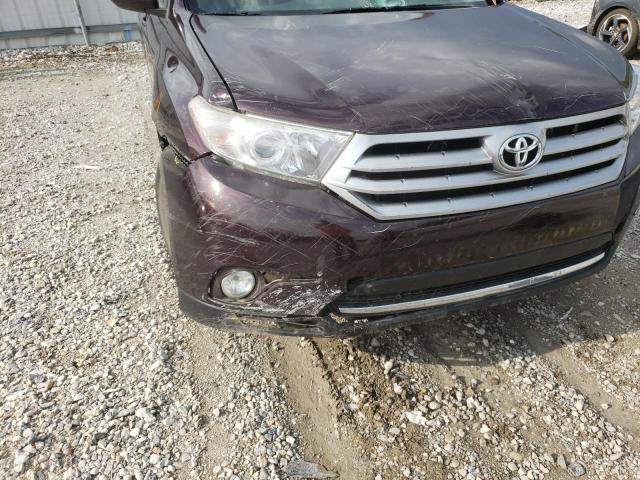 Photo 9 from auction – 2013 TOYOTA HIGHLANDER with VIN 5TDZA3EH2DS042158