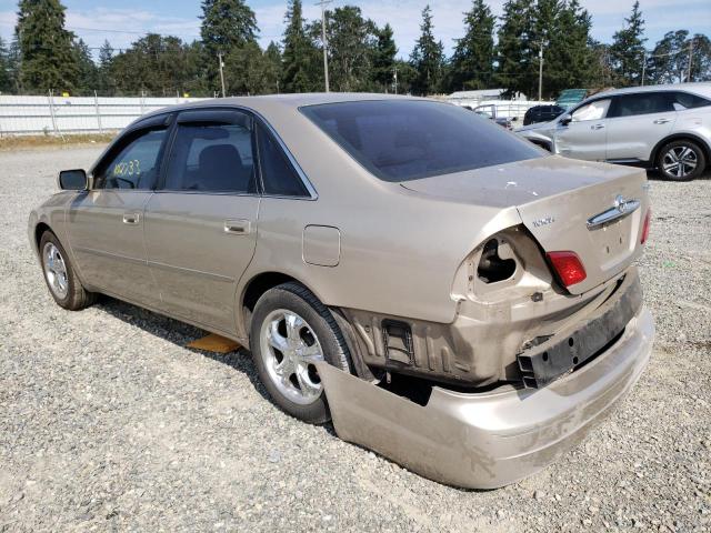 Photo 3 from auction – 2003 TOYOTA AVALON XL with VIN 4T1BF28B73U314763