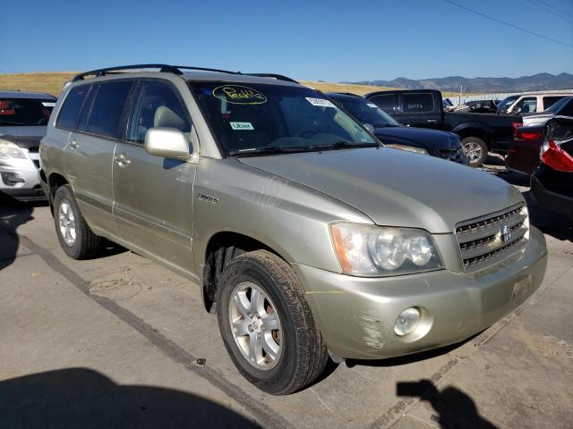 TOYOTA HIGHLANDER 2003 with VIN JTEHF21A130128154 - Photo from auction