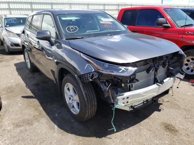 TOYOTA HIGHLANDER 2021 with VIN 5TDBBRCH5MS536230 - Photo from auction