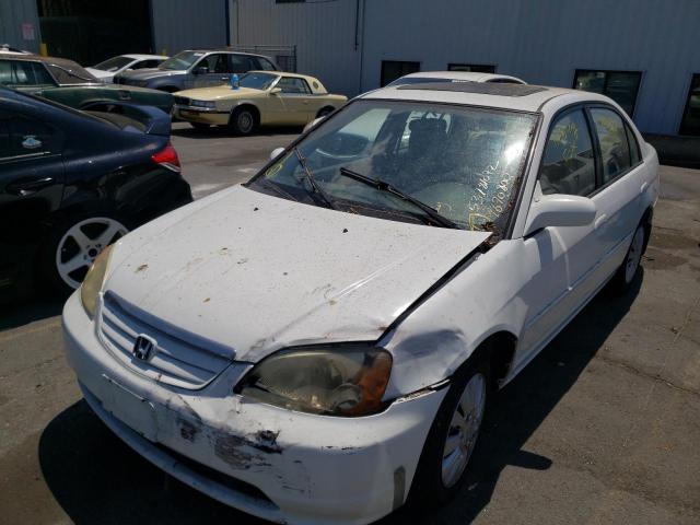 Photo 2 from auction – 2003 HONDA CIVIC EX with VIN 1HGES26763L025733