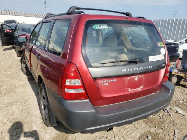 Photo 3 from auction – 2003 SUBARU FORESTER 2 with VIN JF1SG63693H763752