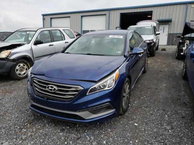 Photo 2 from auction – 2015 HYUNDAI SONATA SPO with VIN 5NPE34AF5FH187822