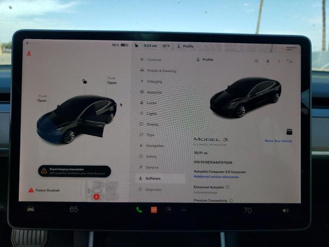 Photo 8 from auction – 2018 TESLA MODEL 3 with VIN 5YJ3E1EA4JF071209