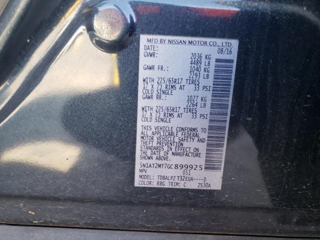 Photo 10 from auction – 2016 NISSAN ROGUE S with VIN 5N1AT2MT7GC899925