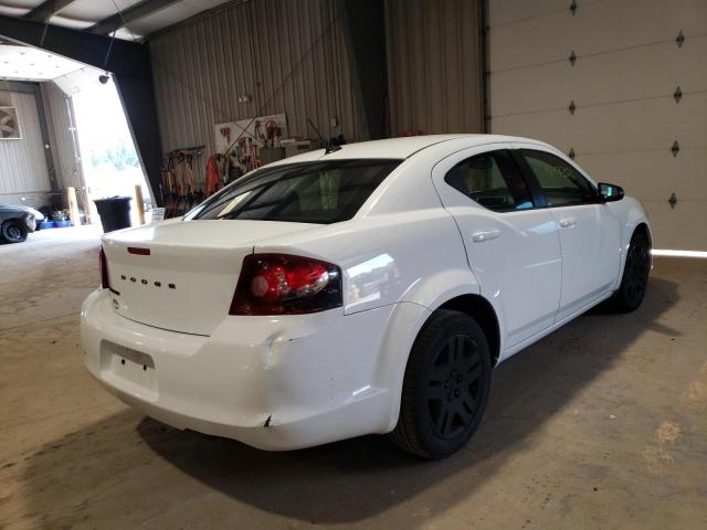Photo 4 from auction – 2013 DODGE AVENGER SE with VIN 1C3CDZAB9DN756087