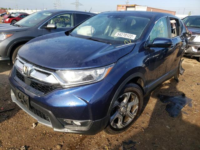 Photo 2 from auction – 2017 HONDA CR-V EXL with VIN 5J6RW2H89HL046958